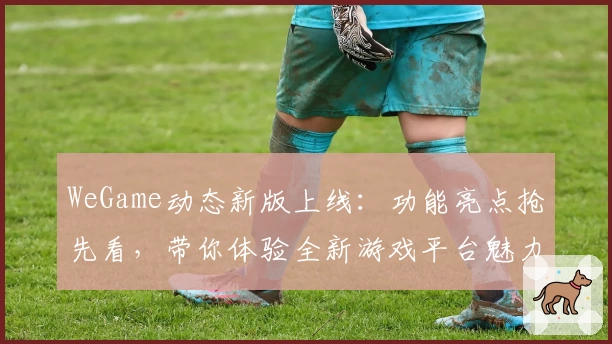 WeGame动态新版上线：功能亮点抢先看，带你体验全新游戏平台魅力